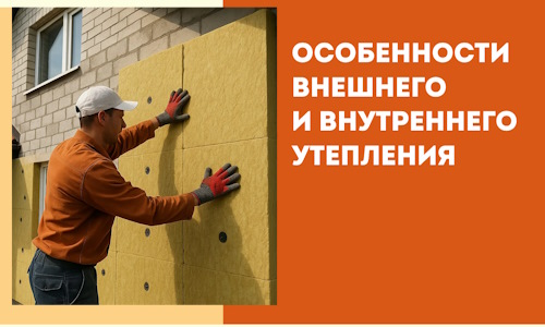 Какие особенности внешнего и внутреннего утепления в Дюртюли