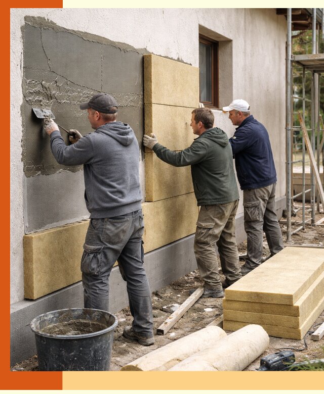 Утепление частного дома в Дюртюли — тепло, экономия и надежность