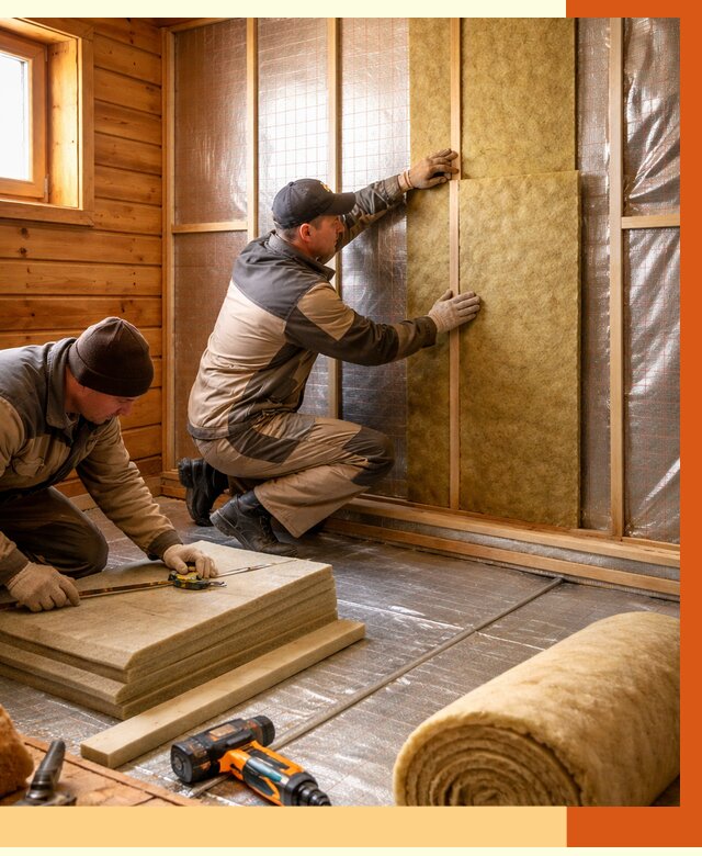 Утепление бани изнутри в Дюртюли под ключ от 4379 руб./м² | ТепломастерДюр