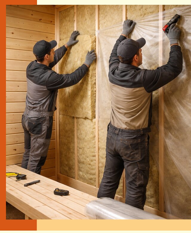 Профессиональное утепление сауны в Дюртюли с гарантиями качества