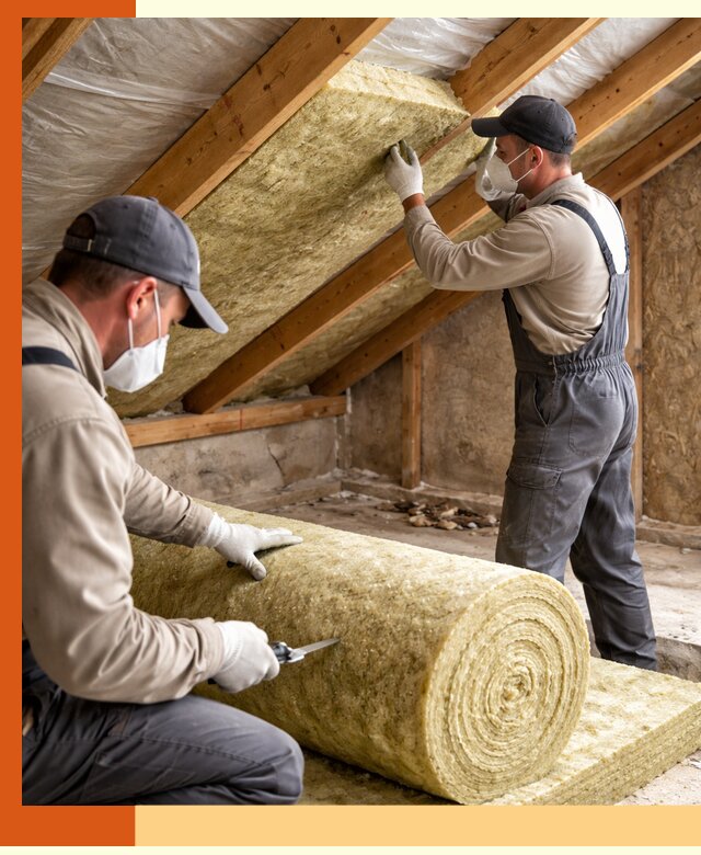 Утепление чердака минватой быстро и качественно в Дюртюли