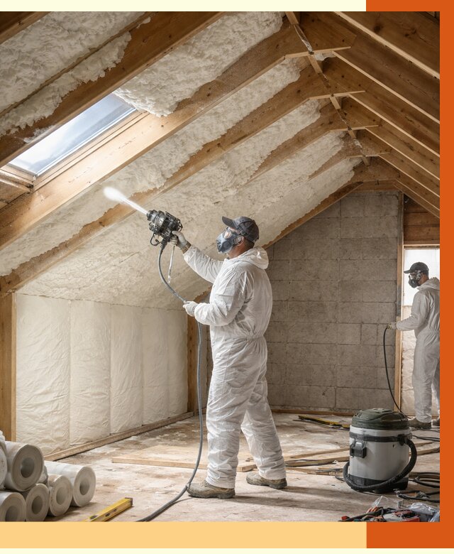 Утепление мансарды ППУ в Дюртюли от 2867 руб./м² — заказать под ключ | ТепломастерДюр