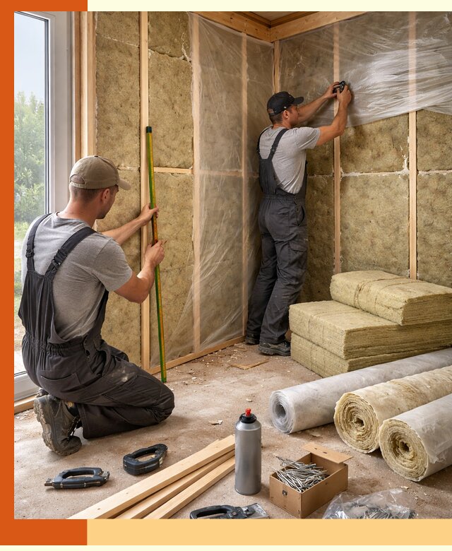 Профессиональное утепление веранды и крыльца в Дюртюли