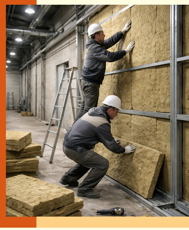 Утепление цеха под ключ в Дюртюли с гарантией качества