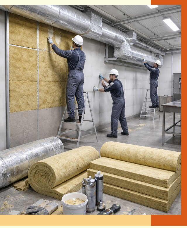Утепление пищевого цеха в Дюртюли от 13031 руб./м² — комплексно под ключ | ТепломастерДюр