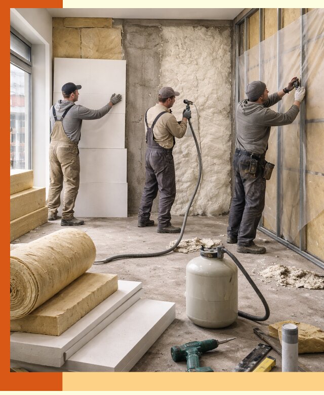 Утепление магазина в Дюртюли: комплексные решения по теплоизоляции