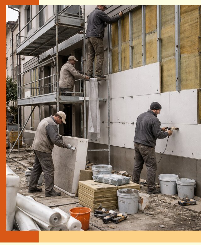 Утепление гостиницы под ключ в Дюртюли с гарантией качества