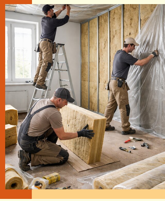 Утепление офисных помещений под ключ в Дюртюли