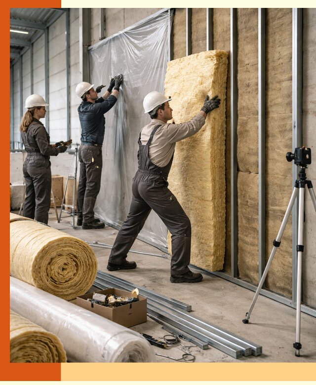 Утепление складского терминала в Дюртюли профессионально и надёжно