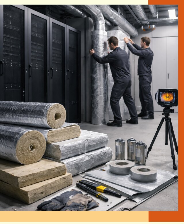 Утепление серверной в Дюртюли от 8861 руб./м² — комплексно под ключ | ТепломастерДюр