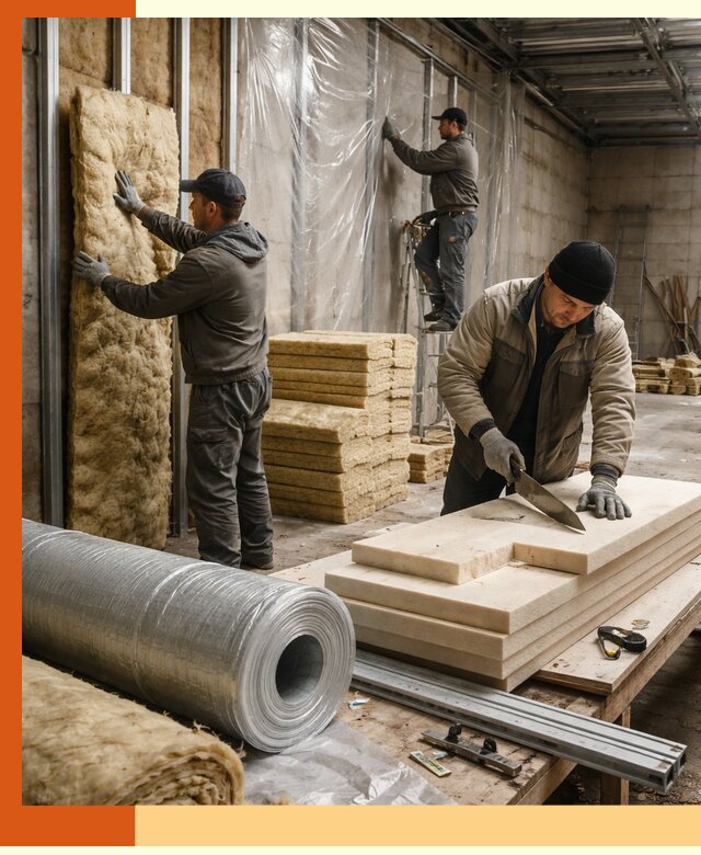 Утепление торгового склада в Дюртюли с энергоэффективными решениями