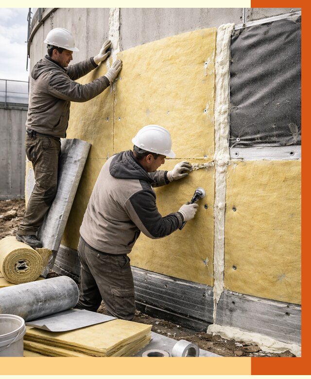 Утепление резервуара в Дюртюли от 28669 руб/м2 — монтаж ППУ и комплекс под ключ | ТепломастерДюр