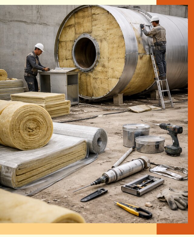 Утепление резервуара с топливом в Дюртюли от 28669 руб. под ключ | ТепломастерДюр