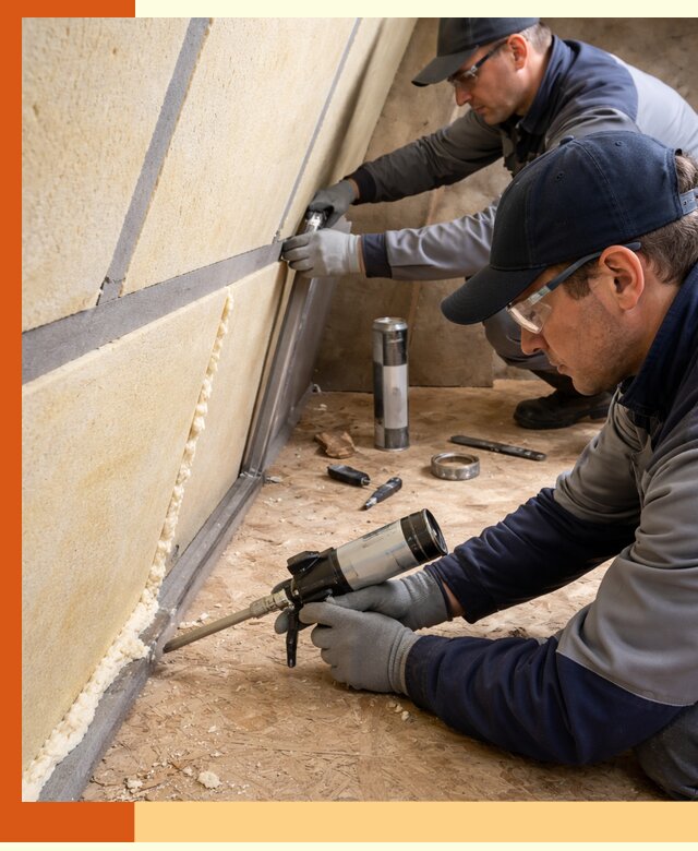 Герметизация стыков ППУ в Дюртюли — надежное уплотнение швов