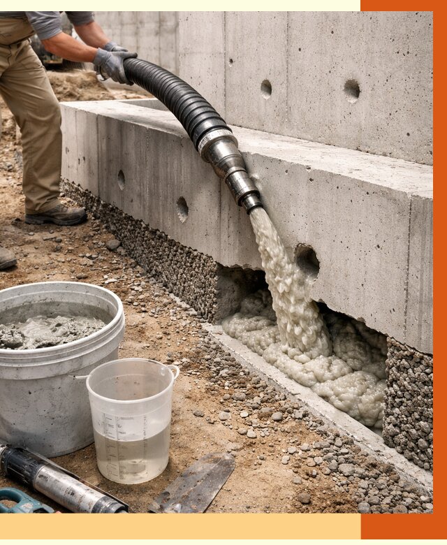 Заполнение полостей фундамента в Дюртюли от 7089 руб. под ключ | ТепломастерДюр