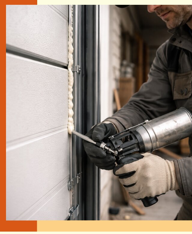 Заполнение пустот ворот в Дюртюли профессионально и герметично