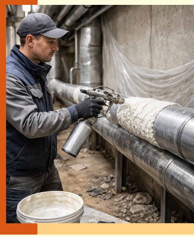 Утепление труб жидкой теплоизоляцией в Дюртюли