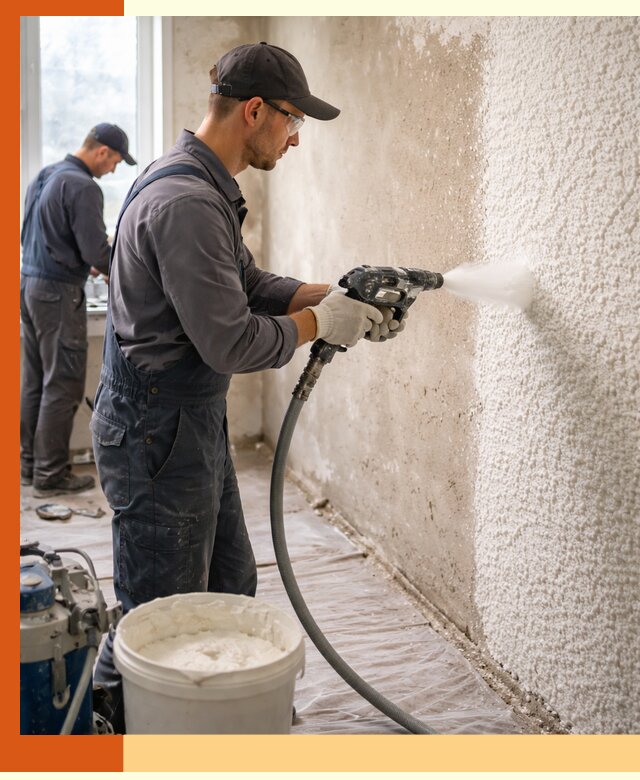 Утепление стен жидкой теплоизоляцией в Дюртюли для квартир и домов