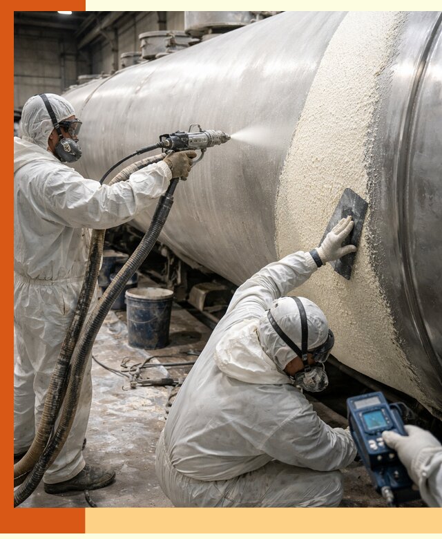 Утепление автоцистерн жидкой теплоизоляцией в Дюртюли