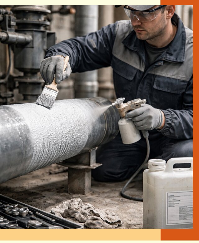 Утепление оборудования жидкой теплоизоляцией в Дюртюли от 4691 руб. | ТепломастерДюр