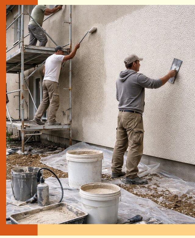 Утепление фасада жидкой пробкой в Дюртюли