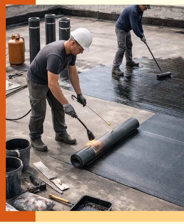 Гидроизоляция кровли в Дюртюли — надежная защита от протечек