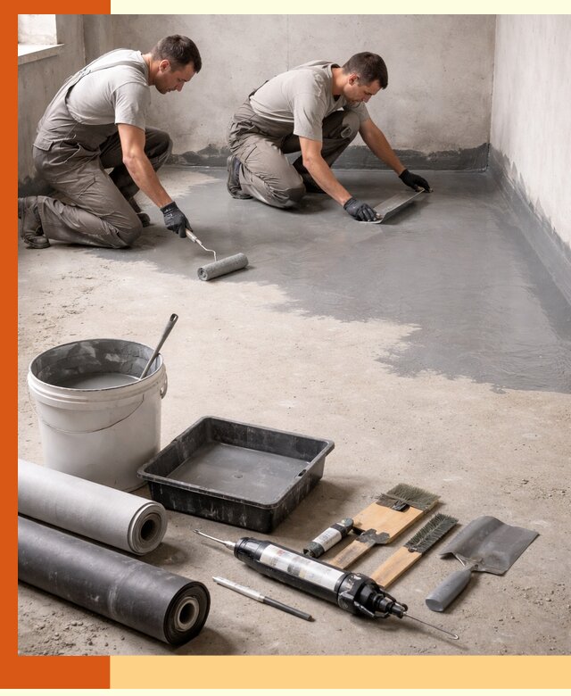 Гидроизоляция пола в Дюртюли — надежная защита от влаги и протечек