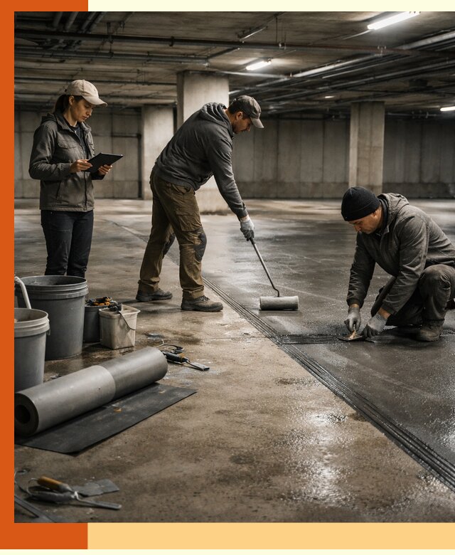 Гидроизоляция паркинга в Дюртюли: качественная защита зданий