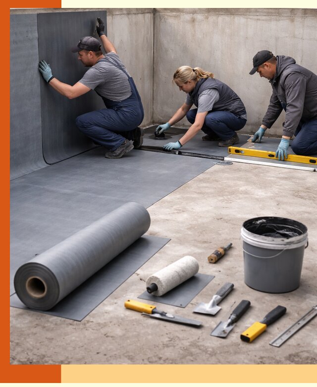 Гидроизоляция бассейна под ключ в Дюртюли — надежная защита и герметизация