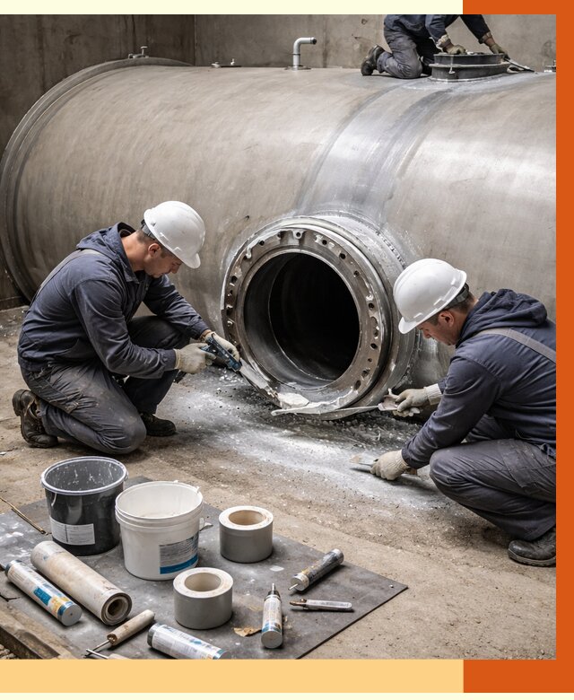 Гидроизоляция резервуара с топливом в Дюртюли от 78188 руб. под ключ | ТепломастерДюр