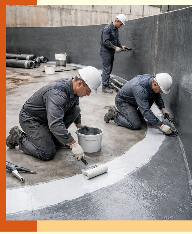 Гидроизоляция резервуара для топлива в Дюртюли