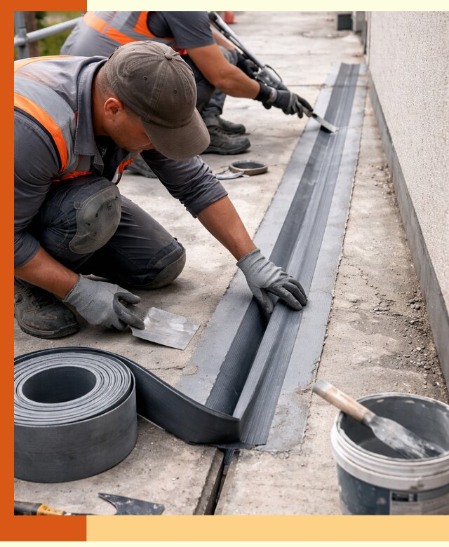 Гидроизоляция деформационного шва в Дюртюли профессионально и надежно