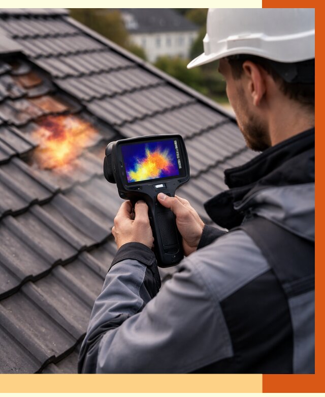 Тепловизионное обследование кровли в Дюртюли от 4691 руб. — ТепломастерДюр под ключ