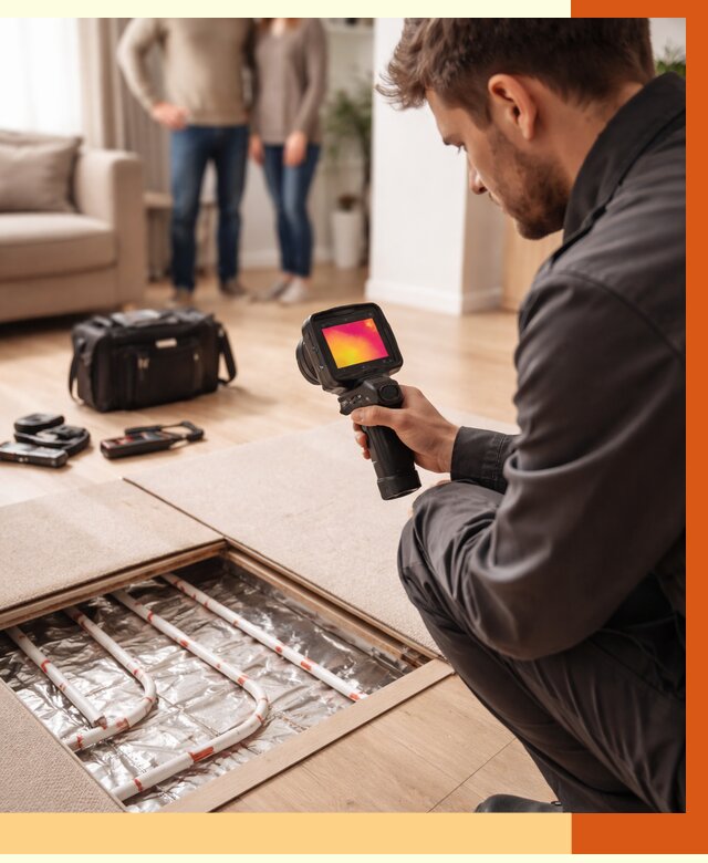 Тепловизионное обследование теплого пола в Дюртюли от 4691 руб. — ТепломастерДюр