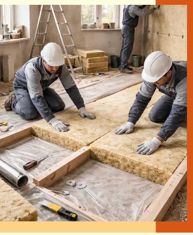 Восстановление теплоизоляции в Дюртюли от 8861 руб. — ремонт утепления под ключ | ТепломастерДюр