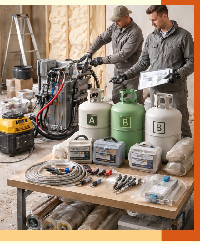 Продажа компонентов ППУ с консультацией в Дюртюли от 4379 руб. | ТепломастерДюр